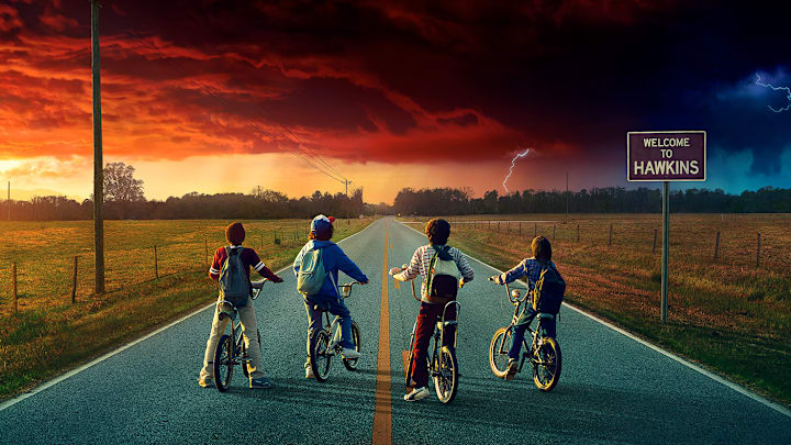Stranger Things season 2 key art Stranger Things season 2 key art