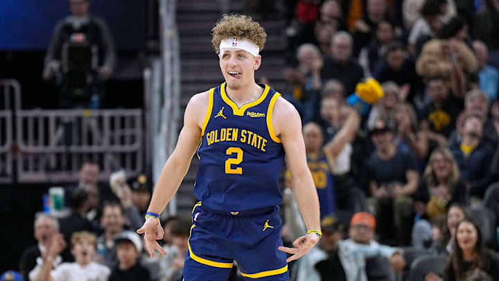 Brandin Podziemski fue el mejor anotador de los Warriors ante Timberwolves el pasado 14 de noviembre