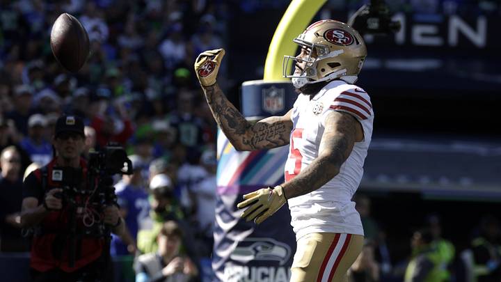 San Francisco 49ers wide receiver Mike Evans
