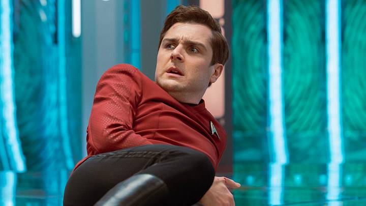 Martin Quinn as Scotty in season 4, episode 2, of Star Trek: Strange New Worlds streaming on Paramount+, 2026. Photo Credit: Jan Thijs/Paramount+