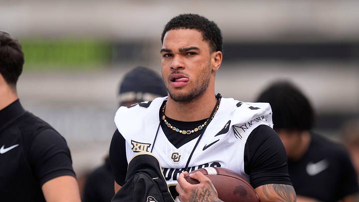 Apr 11, 2026; Boulder, CO, USA; Colorado Buffaloes wide receiver DeAndre Moore (3) before the spring game at Folsom Field. Apr 11, 2026; Boulder, CO, USA; Colorado Buffaloes wide receiver DeAndre Moore (3) before the spring game at Folsom Field.