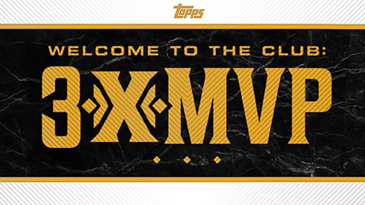 Topps Newest Product - "Welcome to the Club: 3X MVP"