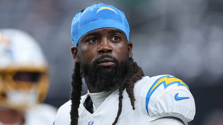 Aug 13, 2026; Houston, Texas, USA; Los Angeles Chargers cornerback Donte Jackson (26) before the game against the Houston Texans at Reliant Stadium. Mandatory Credit: Troy Taormina-Imagn Images Aug 13, 2026; Houston, Texas, USA; Los Angeles Chargers cornerback Donte Jackson (26) before the game against the Houston Texans at Reliant Stadium. Mandatory Credit: Troy Taormina-Imagn Images