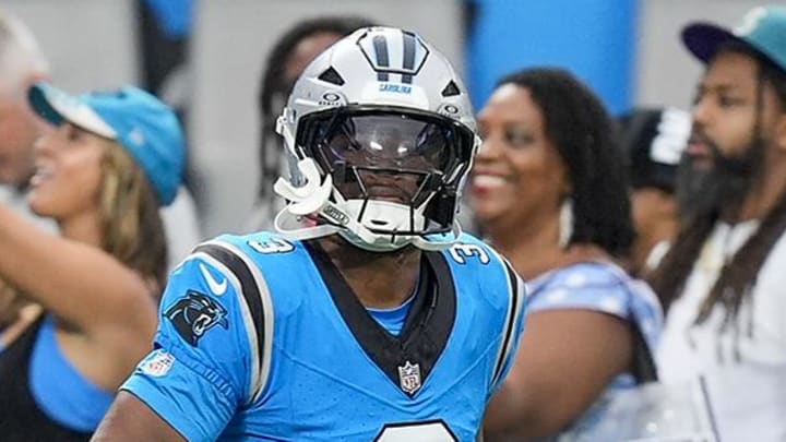 Carolina Panthers running back Raheem Blackshear