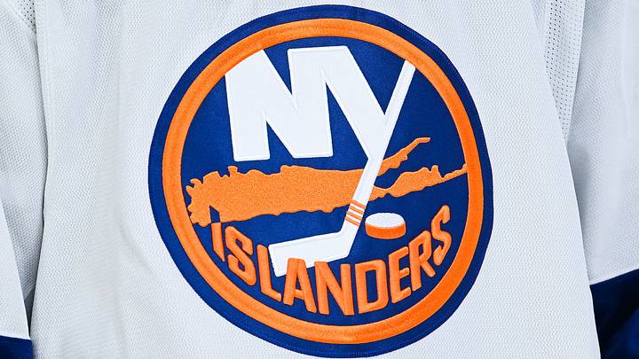 Feb 26, 2026; Montreal, Quebec, CAN; View of a New York Islanders logo on a jersey worn by a member of the team during the third period at Bell Centre. Mandatory Credit: David Kirouac-Imagn Images Feb 26, 2026; Montreal, Quebec, CAN; View of a New York Islanders logo on a jersey worn by a member of the team during the third period at Bell Centre. Mandatory Credit: David Kirouac-Imagn Images