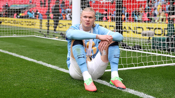 Erling Haaland sigue sin creer que no puede anotar gol en Wembley