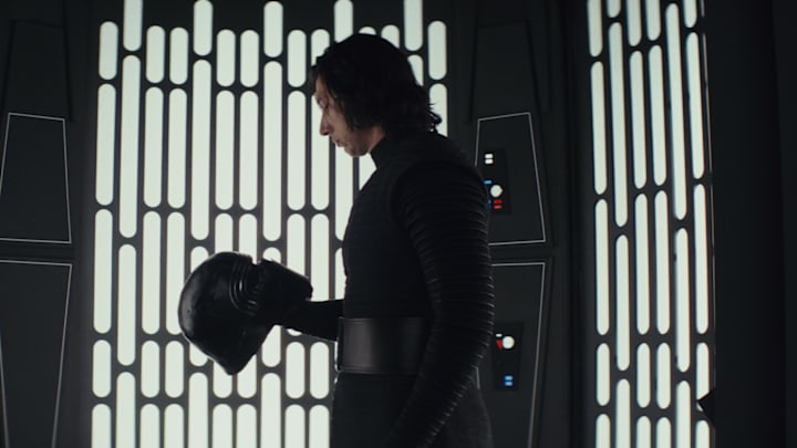 Star Wars: The Last Jedi..Kylo Ren (Adam Driver)