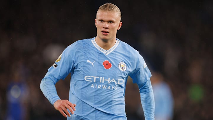 Erling Haaland a marqué un doublé contre Chelsea