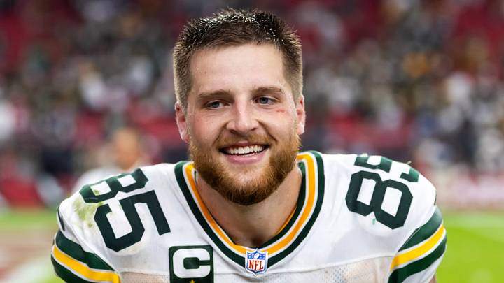 Green Bay Packers tight end Tucker Kraft