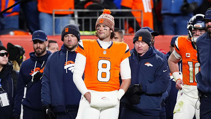 Broncos quarterback Jarrett Stidham weighed in on his team’s AFC championship loss to the Patriots on Sunday.