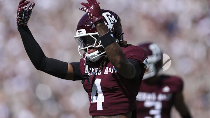 Texas A&M Aggies cornerback Will Lee III Texas A&M Aggies cornerback Will Lee III