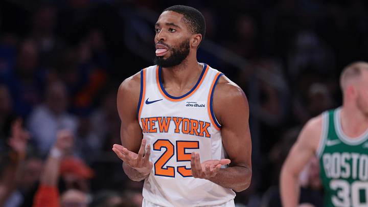 Mikal Bridges, Knicks vs. Celtics