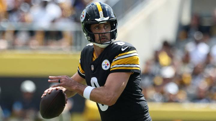 Pittsburgh Steelers quarterback Aaron Rodgers Pittsburgh Steelers quarterback Aaron Rodgers