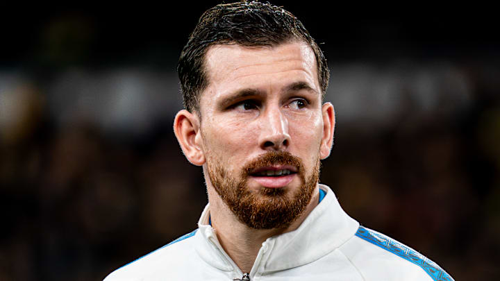 Pierre-Emile Hojbjerg pourrait bien quitter l'OM cet hiver.