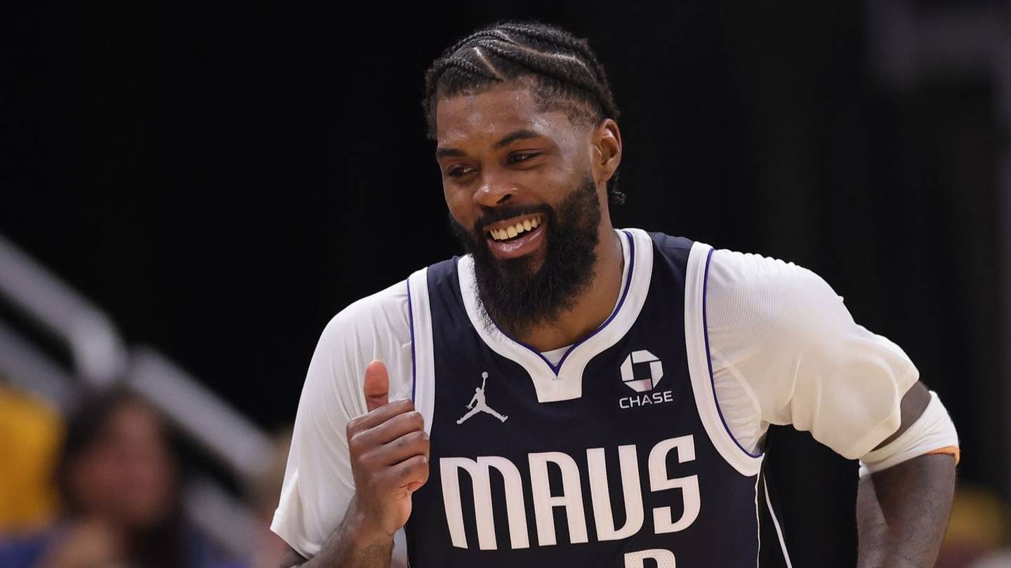 Naji Marshall is fully embracing the enforcer role the Mavericks need from him
