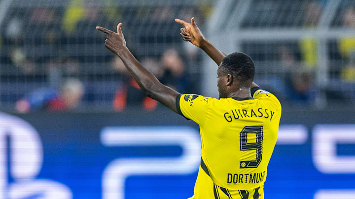 Borussia Dortmund striker Serhou Guirassy is hot property 