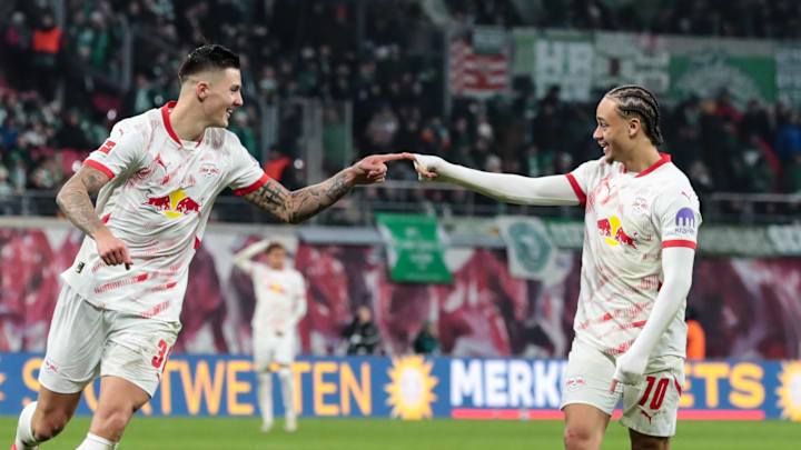 Both Benjamin Sesko (left) and Xavi Simons (right) could depart RB Leipzig this summer.