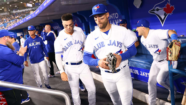 Whit Merrifield and Kevin Kiermaier