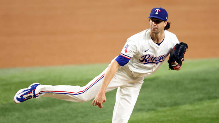 Texas Rangers pitcher Jacob deGrom.