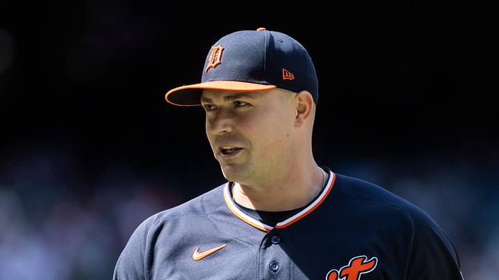 Apr 1, 2026; Phoenix, Arizona, USA; Detroit Tigers pitcher Tarik Skubal in the fifth inning against the Arizona Diamondbacks at Chase Field. Mandatory Credit: Mark J. Rebilas-Imagn Images Apr 1, 2026; Phoenix, Arizona, USA; Detroit Tigers pitcher Tarik Skubal in the fifth inning against the Arizona Diamondbacks at Chase Field. Mandatory Credit: Mark J. Rebilas-Imagn Images