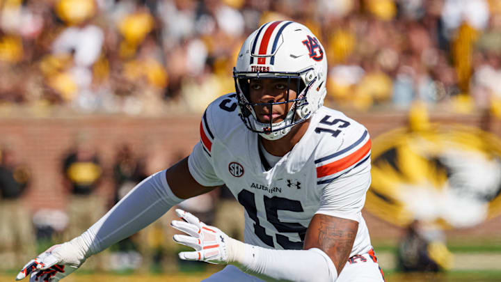 Auburn Tigers sophomore Keldric Faulk will have scouts drooling for the 2026 NFL Draft. Auburn Tigers sophomore Keldric Faulk will have scouts drooling for the 2026 NFL Draft.