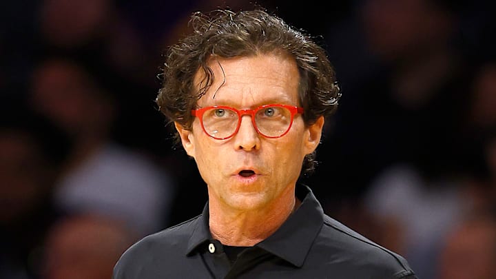 Atlanta Hawks head coach Quin Snyder