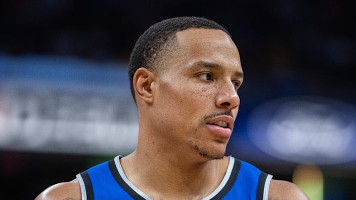 Orlando Magic guard Desmond Bane in the first half against the Indiana Pacers.