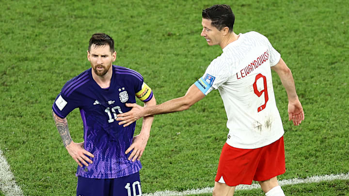 Messi a snobé Lewandowski
