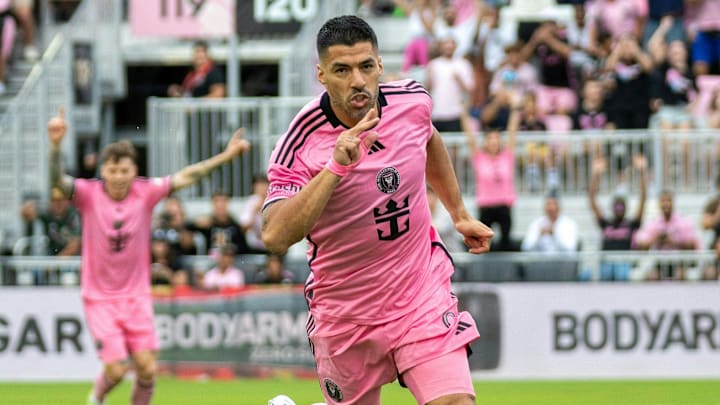 Luis Suárez será titular con el Inter Miami frente al Columbus Crew