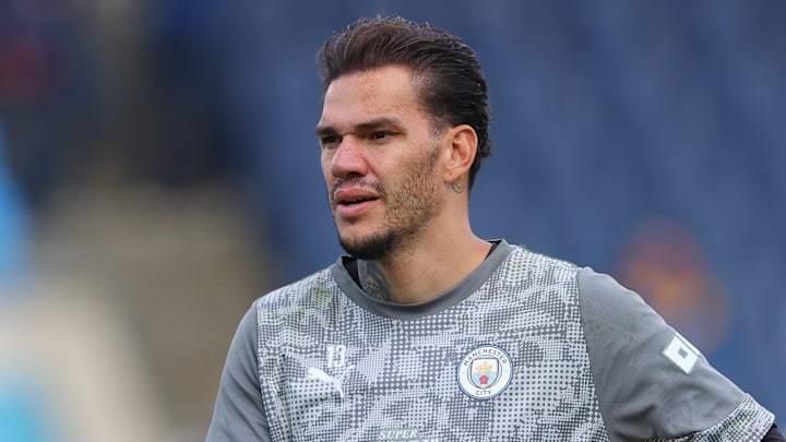 Ederson faces a battle for minutes this season.