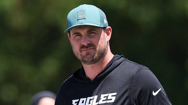 Philadelphia Eagles offensive coordinator Sean Mannion