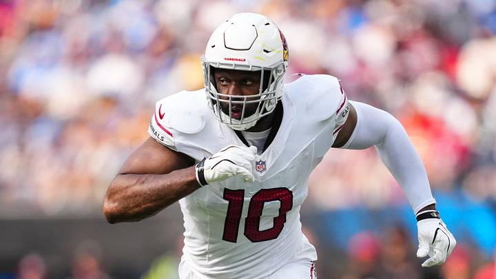 Arizona Cardinals edge rusher Josh Sweat Arizona Cardinals edge rusher Josh Sweat