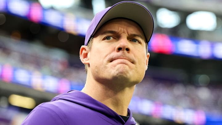 Minnesota Vikings head coach Kevin O'Connell Minnesota Vikings head coach Kevin O'Connell