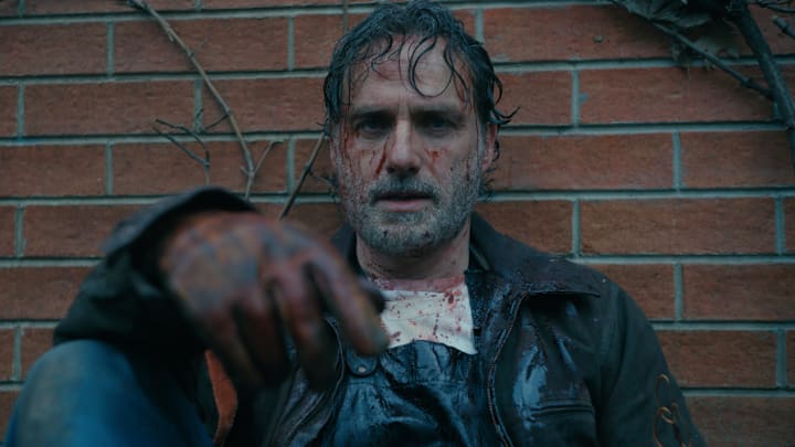 Andrew Lincoln as Rick Grimes - The Walking Dead: The Ones Who Live _ Season 1 