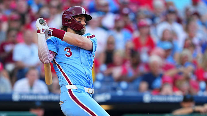 Bryce Harper was placed on the 10-day IL on Friday