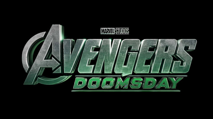 The official logo for Marvel Studios' Avengers: Doomsday. 