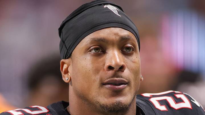 Atlanta Falcons cornerback Mike Hughes 