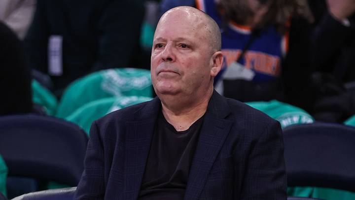 Mar 17, 2026; New York, New York, USA; New York Knicks President Leon Rose watches pre-game warmups prior to the game against the Indiana Pacers at Madison Square Garden. Mandatory Credit: Wendell Cruz-Imagn Images Mar 17, 2026; New York, New York, USA; New York Knicks President Leon Rose watches pre-game warmups prior to the game against the Indiana Pacers at Madison Square Garden. Mandatory Credit: Wendell Cruz-Imagn Images