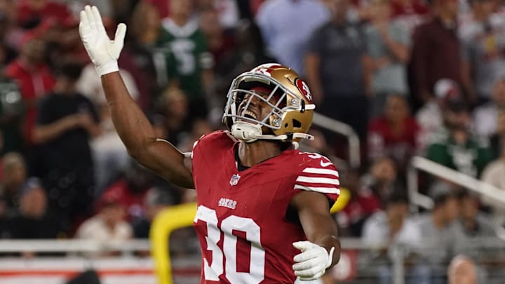 San Francisco 49ers safety George Odum (30) San Francisco 49ers safety George Odum (30)