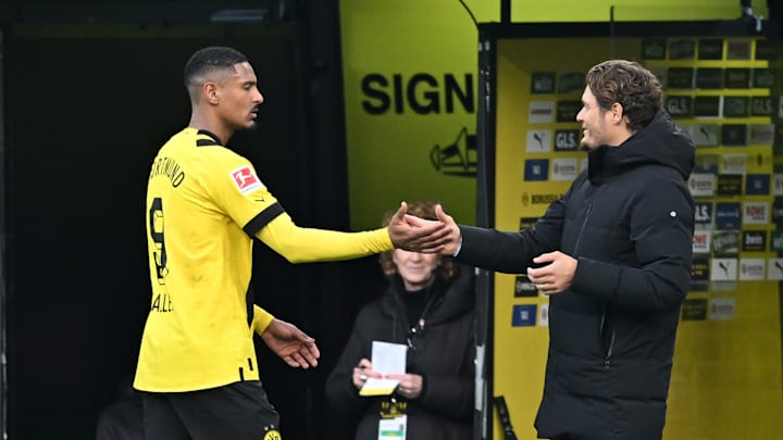 Sébastien Haller und Edin Terzic