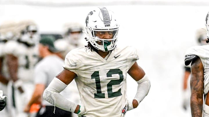 Michigan State defensive back Justin Denson Jr. announced that he will be entering the transfer portal on Wednesday. Michigan State defensive back Justin Denson Jr. announced that he will be entering the transfer portal on Wednesday.