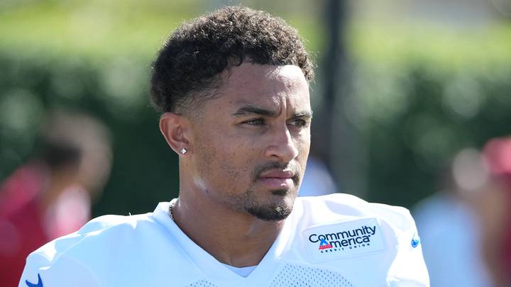 Los Angeles Rams cornerback Trent McDuffie.