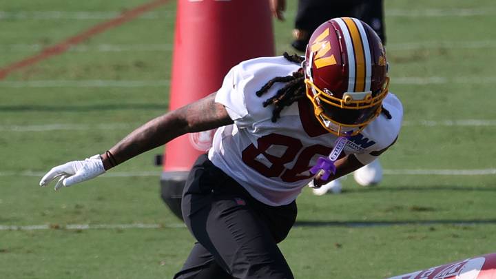 Washington Commanders wide receiver Jaden Bradley 