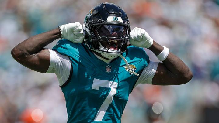 Jacksonville Jaguars wide receiver Brian Thomas Jr. Jacksonville Jaguars wide receiver Brian Thomas Jr.