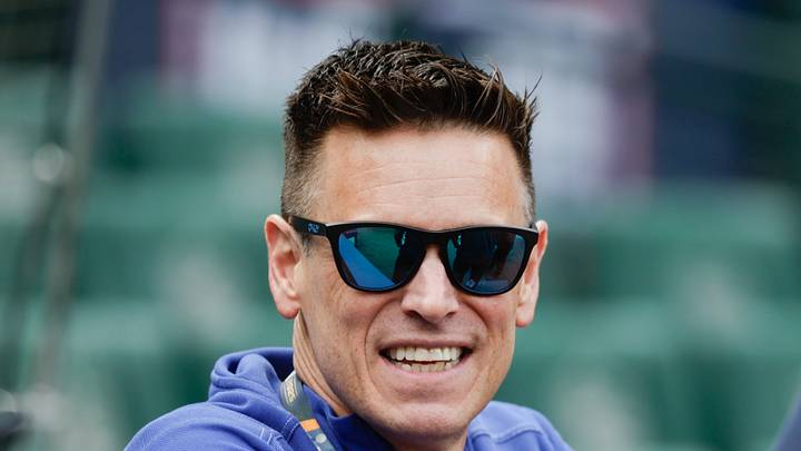Oct 4, 2025; Seattle, Washington, USA; Jerry Dipoto looks on before game one of the ALDS round between the Seattle Mariners and Detroit Tigers for the 2025 MLB playoffs at T-Mobile Park. Mandatory Credit: Joe Nicholson-Imagn Images Oct 4, 2025; Seattle, Washington, USA; Jerry Dipoto looks on before game one of the ALDS round between the Seattle Mariners and Detroit Tigers for the 2025 MLB playoffs at T-Mobile Park. Mandatory Credit: Joe Nicholson-Imagn Images