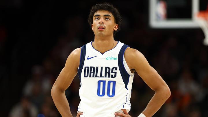 Apr 8, 2026; Phoenix, Arizona, USA; Dallas Mavericks guard Max Christie (00) against the Phoenix Suns at Mortgage Matchup Center. Mandatory Credit: Mark J. Rebilas-Imagn Images Apr 8, 2026; Phoenix, Arizona, USA; Dallas Mavericks guard Max Christie (00) against the Phoenix Suns at Mortgage Matchup Center. Mandatory Credit: Mark J. Rebilas-Imagn Images