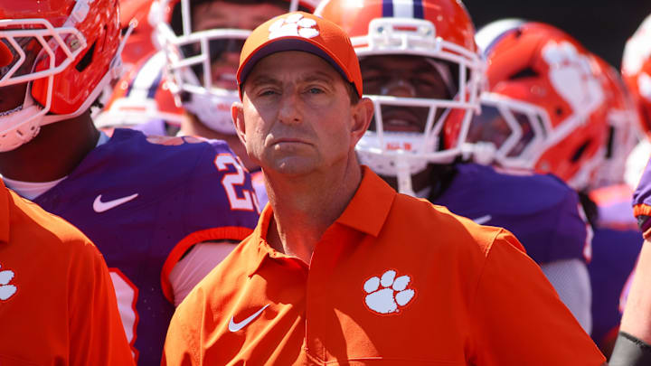 Clemson Tigers head coach Dabo Swinney