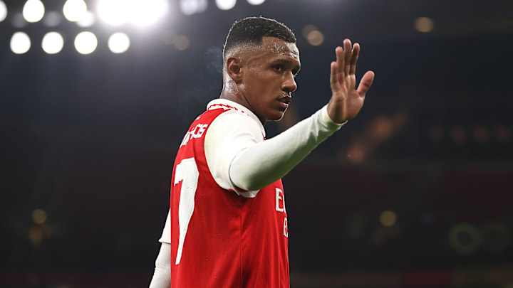 Marquinhos has left Arsenal on loan