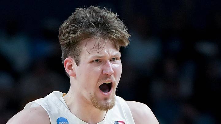 Mar 19, 2026; Greenville, SC, USA; North Carolina Tar Heels center Henri Veesaar (13) celebrates after a play against the VCU Rams in the first half of a first round game of the men's 2026 NCAA Tournament at Bon Secours Wellness Arena. Mandatory Credit: Bob Donnan-Imagn Images Mar 19, 2026; Greenville, SC, USA; North Carolina Tar Heels center Henri Veesaar (13) celebrates after a play against the VCU Rams in the first half of a first round game of the men's 2026 NCAA Tournament at Bon Secours Wellness Arena. Mandatory Credit: Bob Donnan-Imagn Images