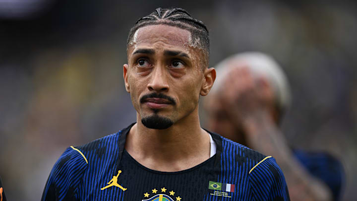 A l'image de Raphinha, le Brésil a été en difficulté face à la France 